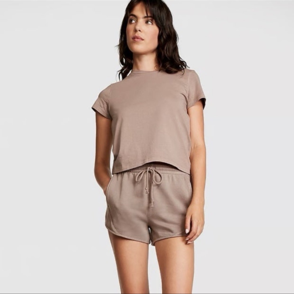 PINK VS COTTON SHORT SLEEVE TEE